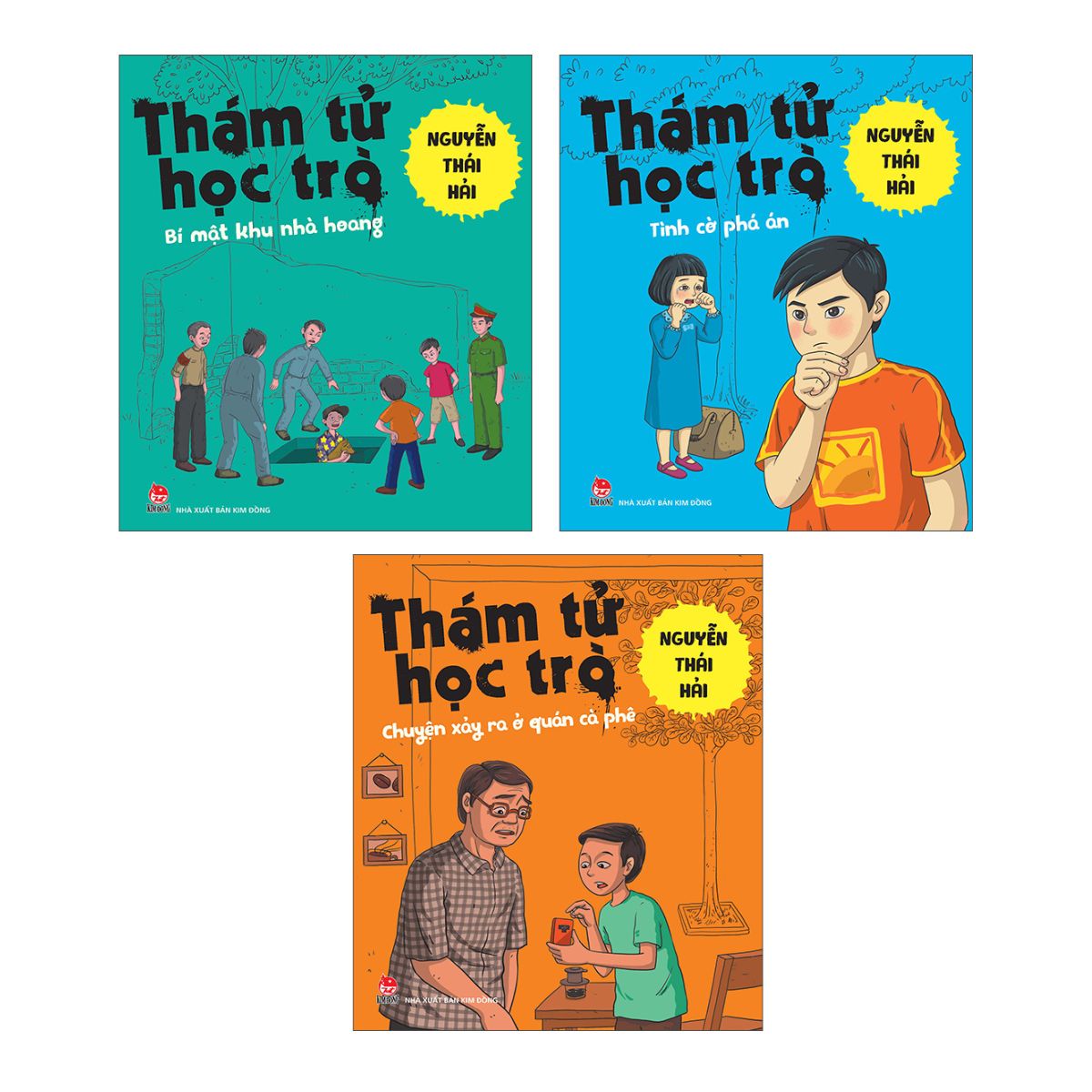 Sách - Combo Thám tử học trò (3 cuốn)