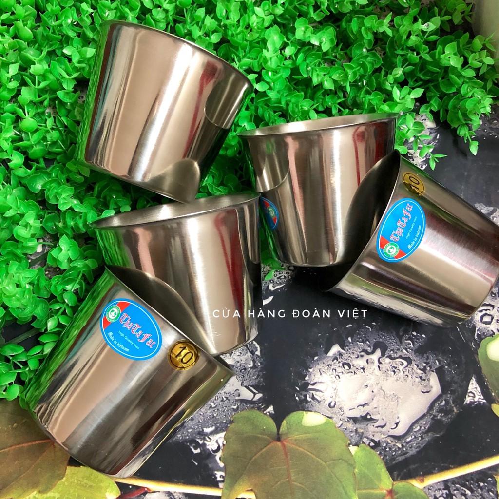 Bộ 5 Cóc Inox làm nước đá loại Lớn. Combo 5 Ly nước Đá Inox 10cm. Dụng cụ INOX chứa đựng thực phẩm, làm bánh rau câu