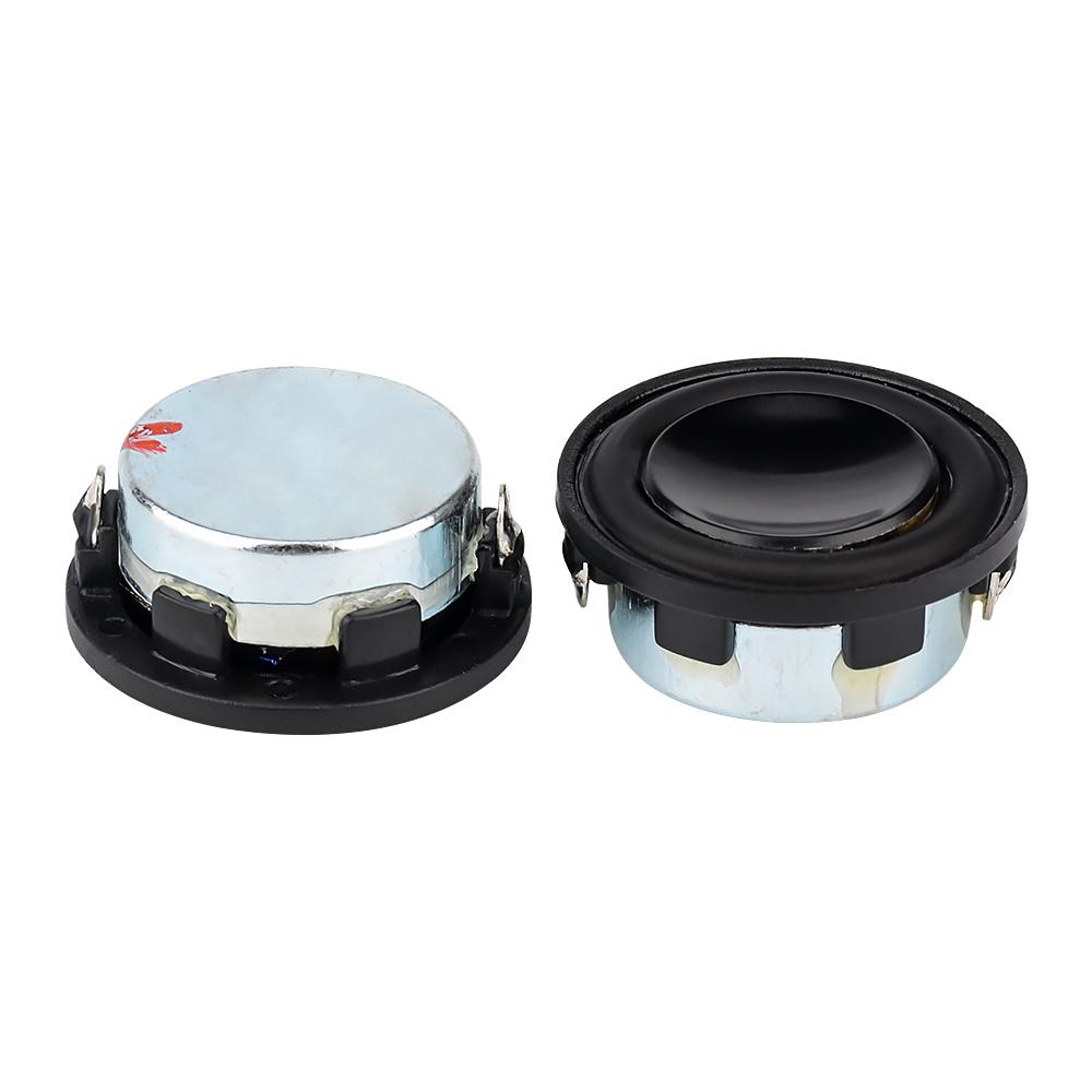 AIYIMA 1 inch 4 ohm/8ohm 3W Loa Mini 28mm Đầy Đủ Dải Trung Bass PU Mặt Bluetooth Loa Neodymium Tròn Siêu Mỏng 2PC Color: 8 ohm