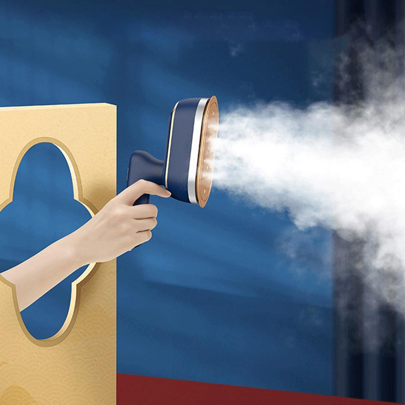 Steamer for Clothes, Foldable Handheld Clothing Remover for Garments, Portable Mini Fabric Steam Iron for Home and Travel