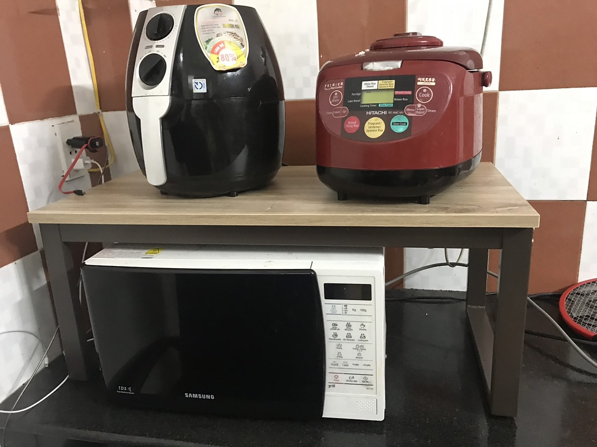 Bàn làm việc, bàn gaming ngồi bệt nhỏ 80cm - Chân to gấp gọn - Hàng chính hãng TIDO