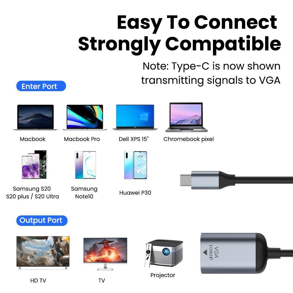 Cáp chuyển đổi USB C sang DP 4K 2K 60hz cho máy tính bảng/ điện thoại/ laptop