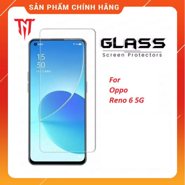 Bộ 2 Kính cường lực full keo dùng cho điện thoại Oppo Reno 6 / 6z - Hàng chính hãng