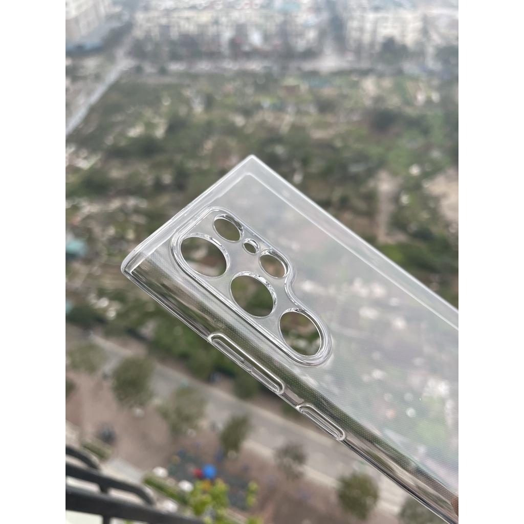 Ốp lưng silicon Gor cho Samsung Galaxy S22 Ultra , S22 Plus, S22 5G có gờ bảo vệ camera Hàng nhập khẩu