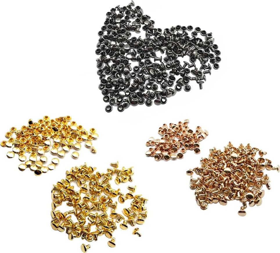 100 Bộ Đinh Tán đinh Tán đôi Cap đinh Tán Nhanh Bằng Da