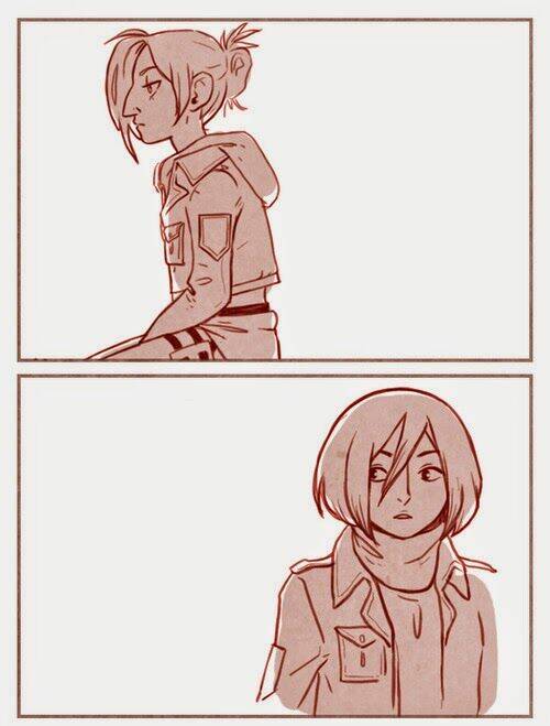 đại chiến titan - doujinshi về các cô gái chapter 64 1