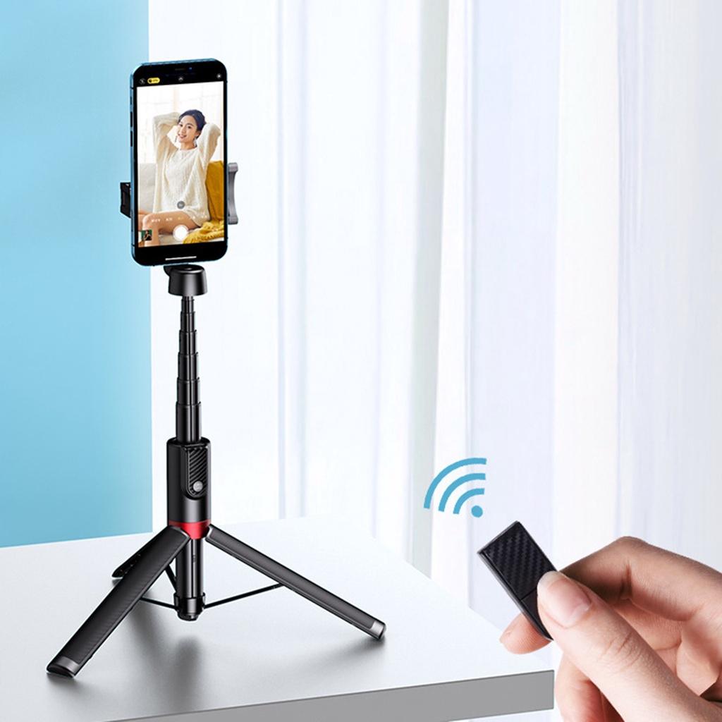 Gậy selfie Bluetooth Tripod Remax P12 Gậy livestream , quay tiktok ,quay video, chụp ảnh loại XỊN - Hàng Chính Hãng Remax Bảo Hành 3 Tháng Lỗi 1 Đổi 1