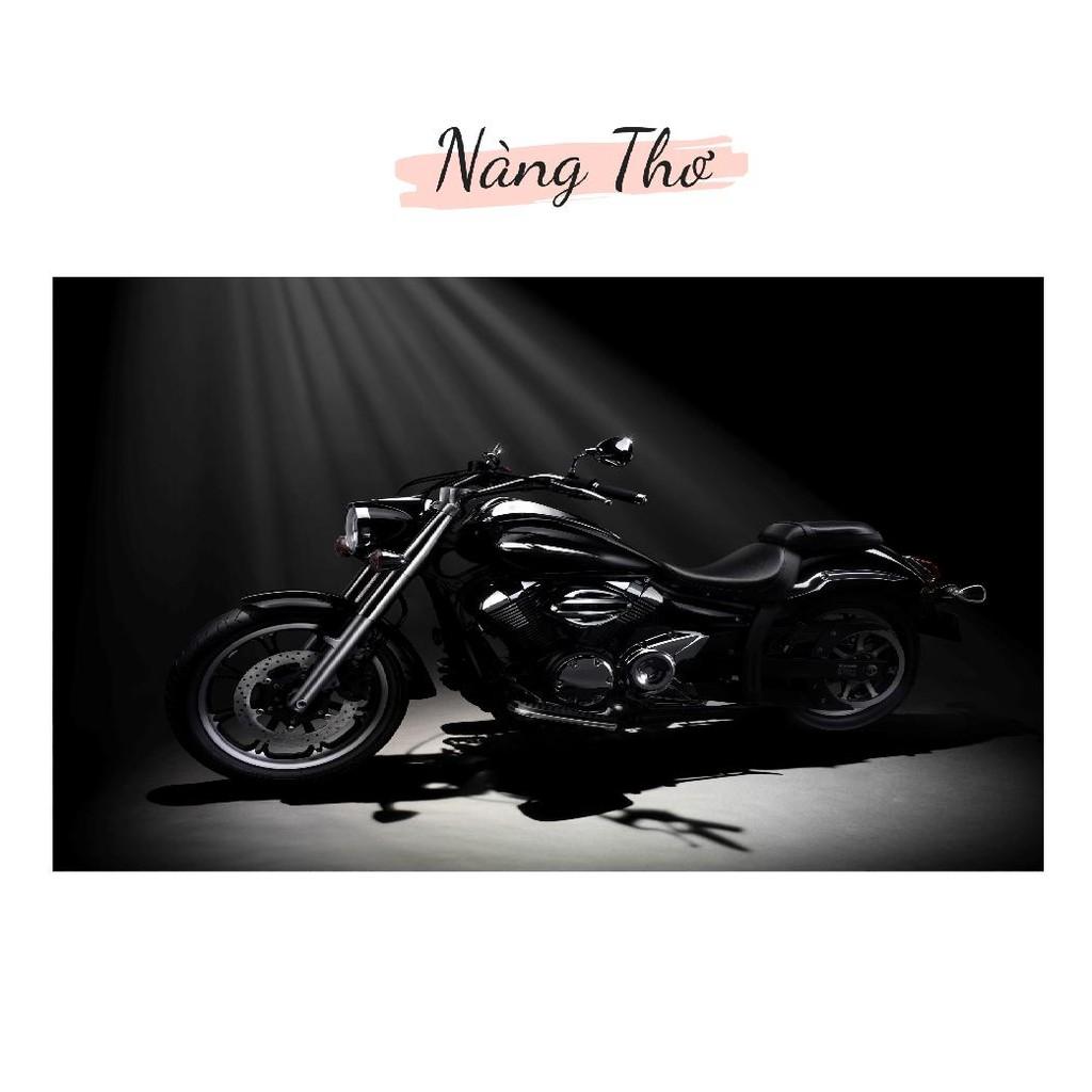 HÌNH XE MOTO NHIỀU KÍCH THƯỚC DÁN TƯỜNG_DECAL VIP
