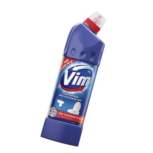 COMBO 2 chai Nước tẩy bồn cầu VIM Xanh biển Bất khả chiến bại 2*900ml