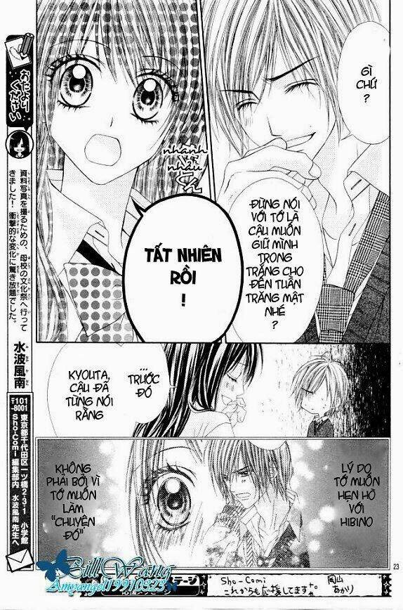 kyou, koi wo hajimemasu - mộng mơ đầu đời chapter 26 24