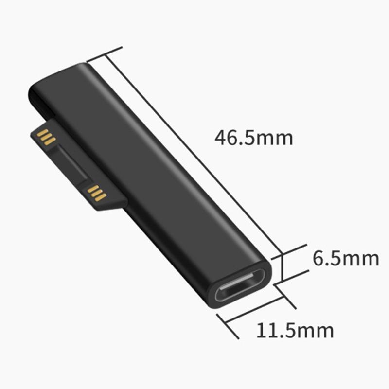 Đầu Chuyển Đổi Usb Type C Sang Pd Cho Surface Pro 3 4 5 6 Tiện Dụng