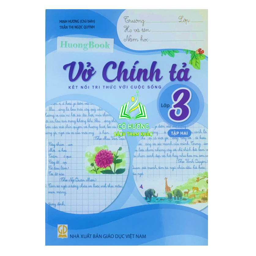 Sách - Combo 2 cuốn Vở luyện viết chính tả 3 ( kết nối tri thức ) - BT