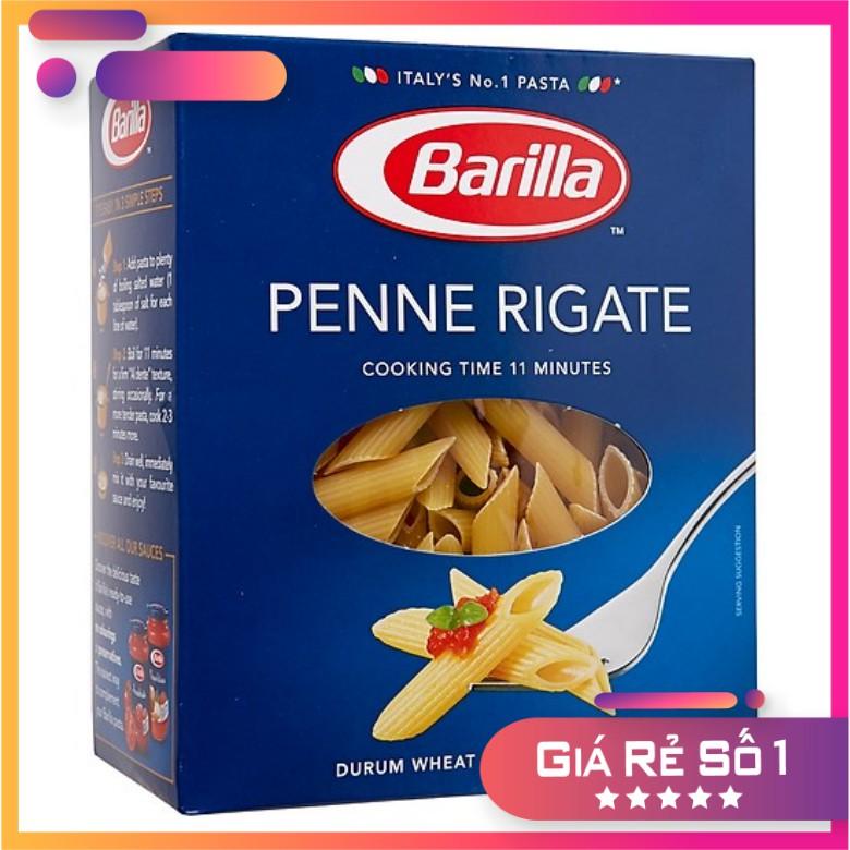 Mỳ Nui Barilla Hình Ống Tre & Hình Xoắn Các Loại ( Penne, Fusilli ) 500 gr Nhập Khẩu Ý