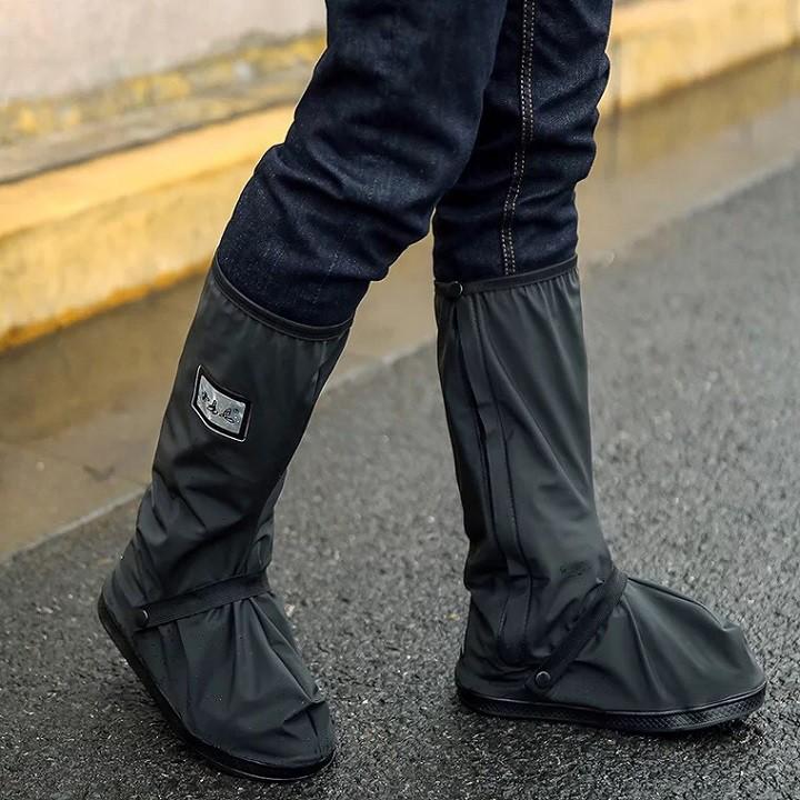 Ủng bọc giầy đi mưa chống trơn trượt Size giày 35-44 (S-XL