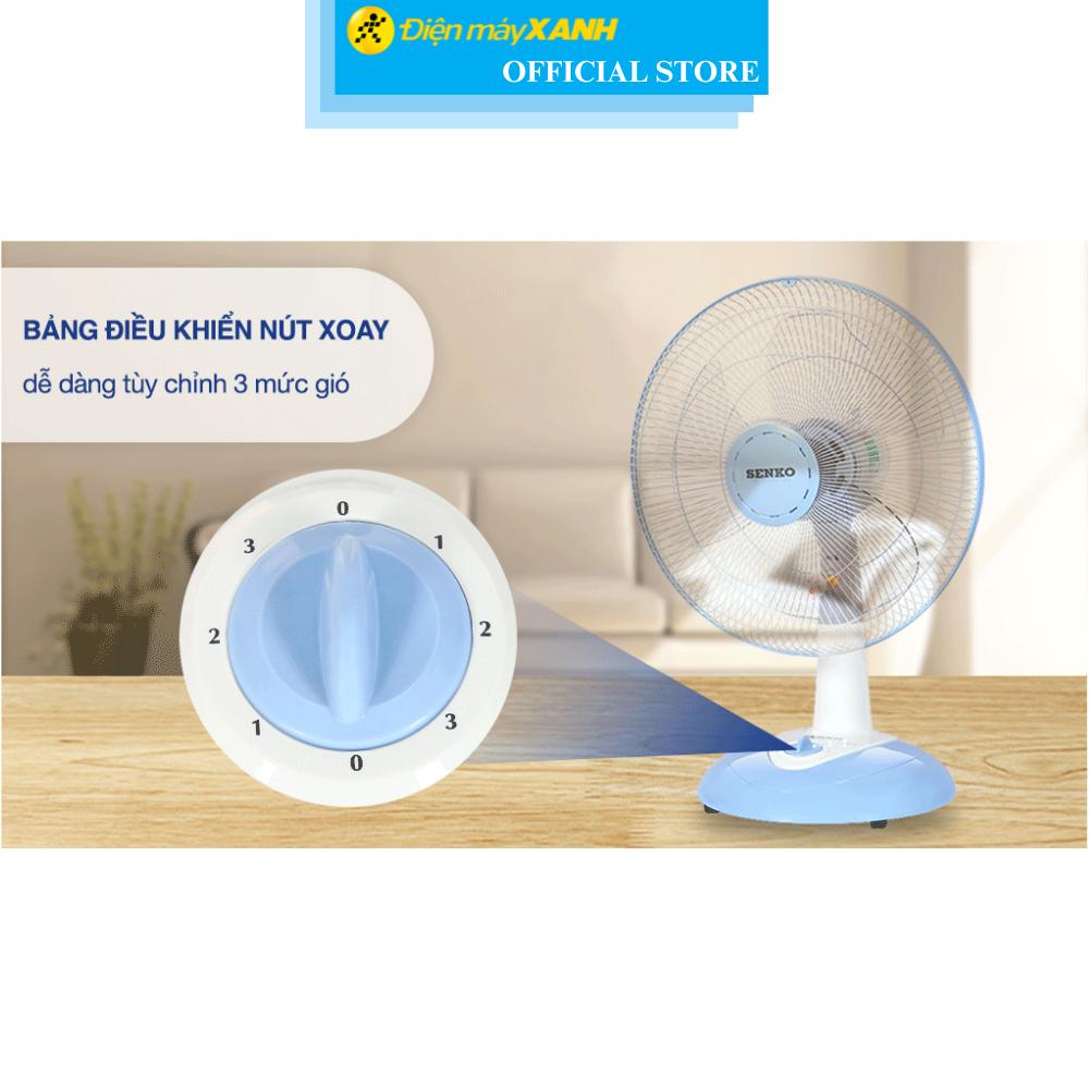 Quạt bàn Senko 3 cánh B1612 47W - Hàng Chính Hãng