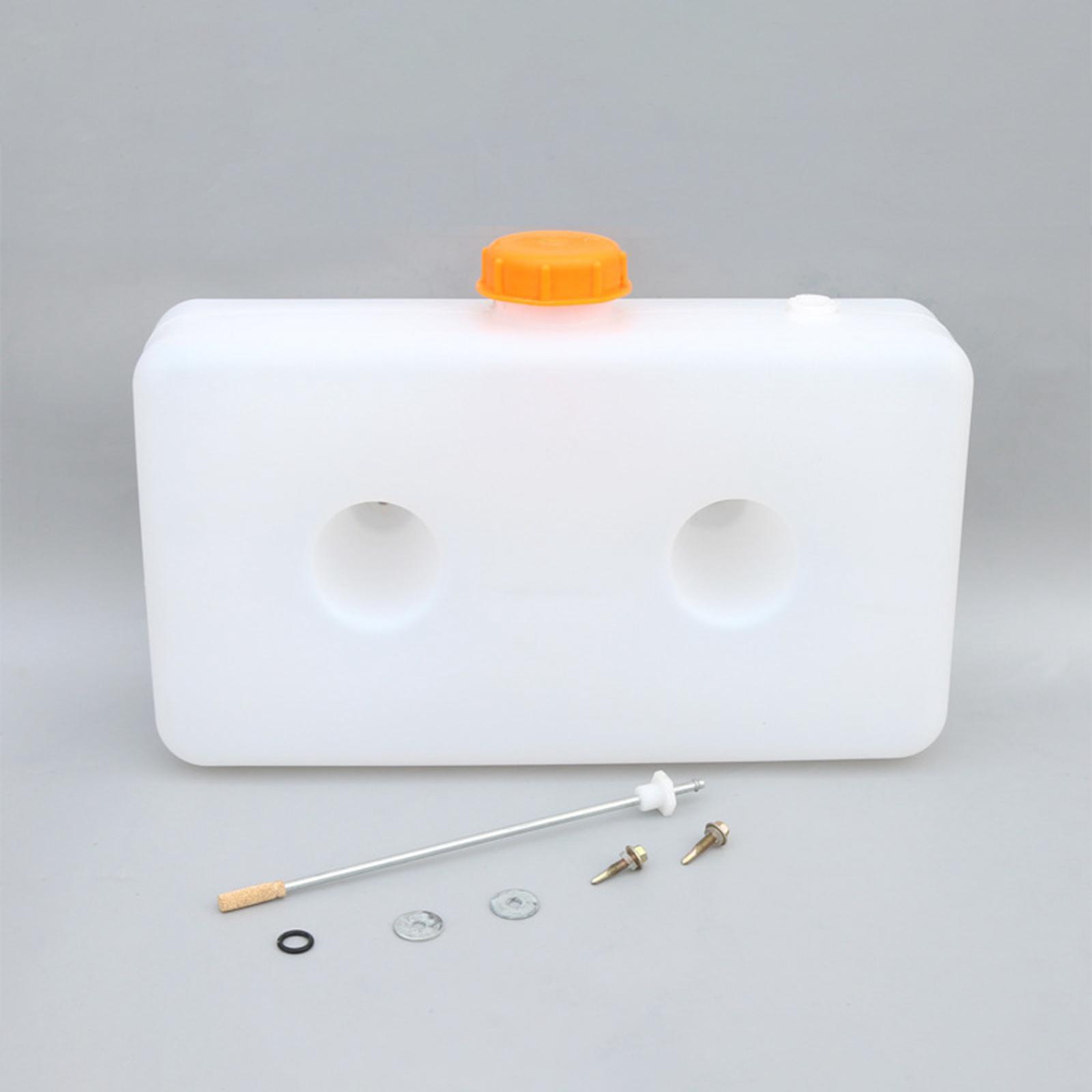 Oil Tank Plastic with Oil Extractor Oil Storage Tank Kit Fits for Automotive Car