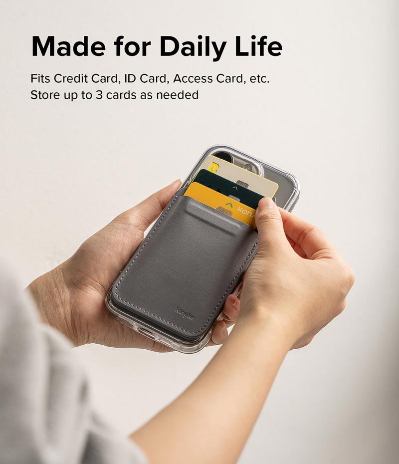 Ví kiêm giá đỡ RINGKE Stand Wallet / Pocket Magnetic - Hàng Chính Hãng