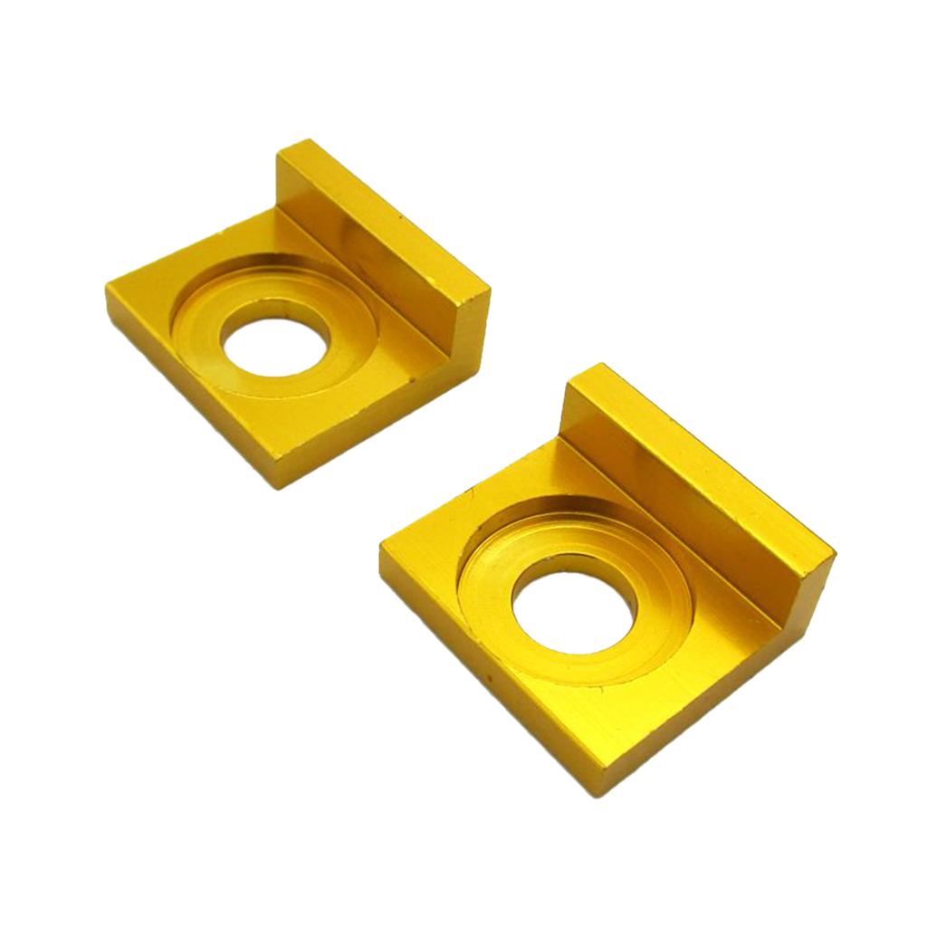 Gold 15mm Chain Adjuster 110cc 125cc PIT Quad Trail Dirt Bike ATV