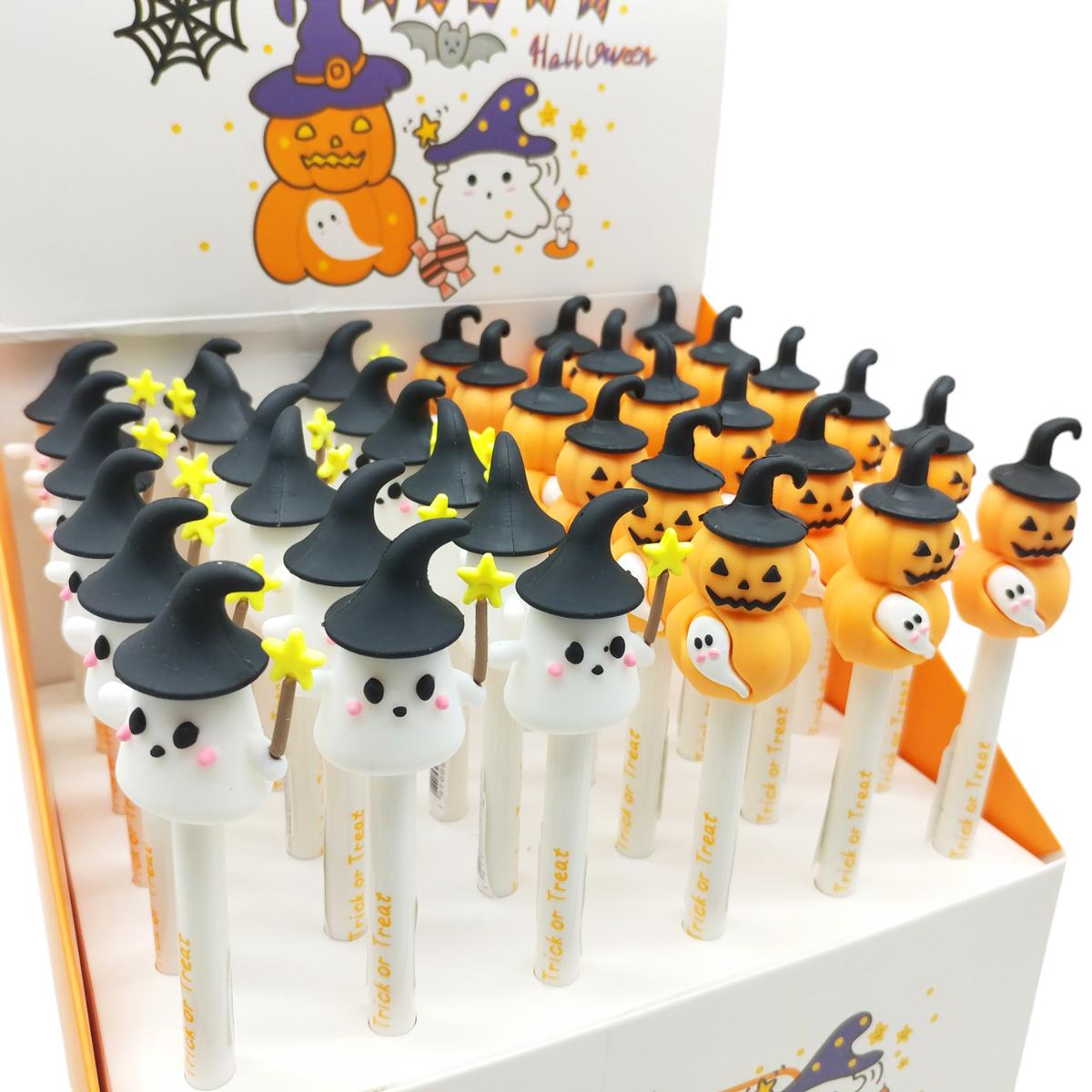 Bút Gel Halloween - WanLongDa ZF2302 - Mực Xanh - Con Ma