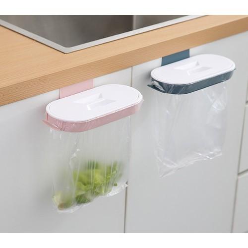 Dụng cụ đựng rác treo cửa 26x12cm nhựa cao cấp, dùng cài ở tủ bếp khi nấu nướng, sạch sẽ, tiện lợi