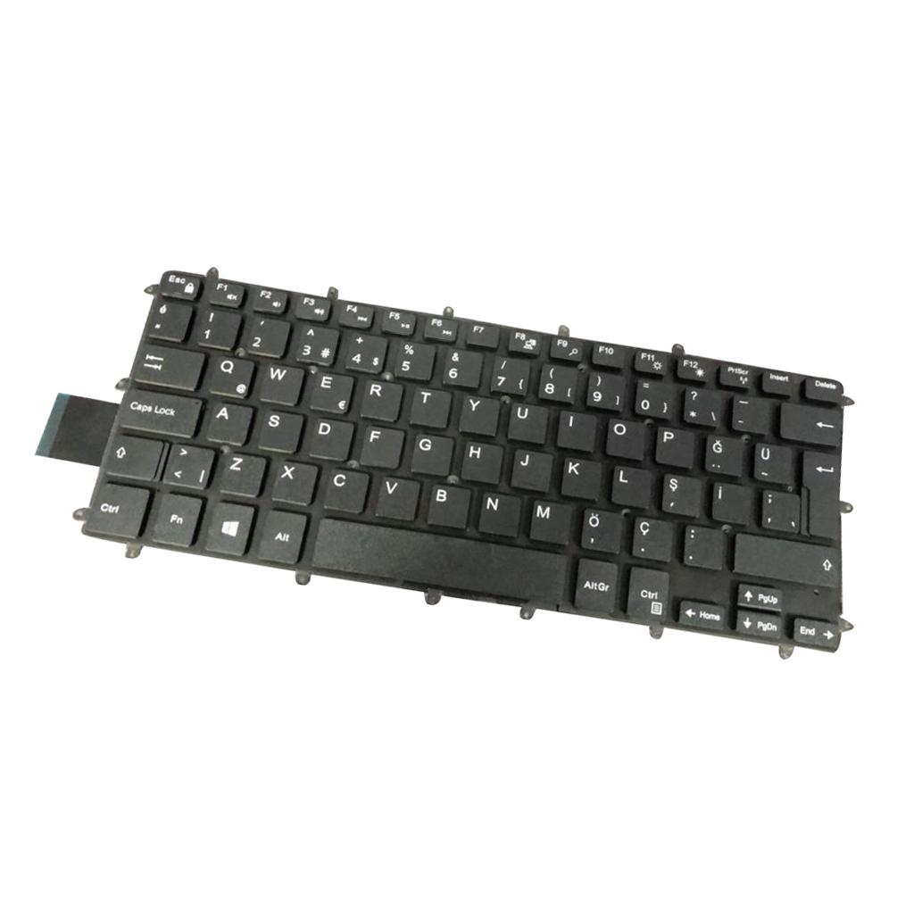 Black Turkish Keyboard For  Inspiron 5368 5378 7368 7378 7460 Laptop
