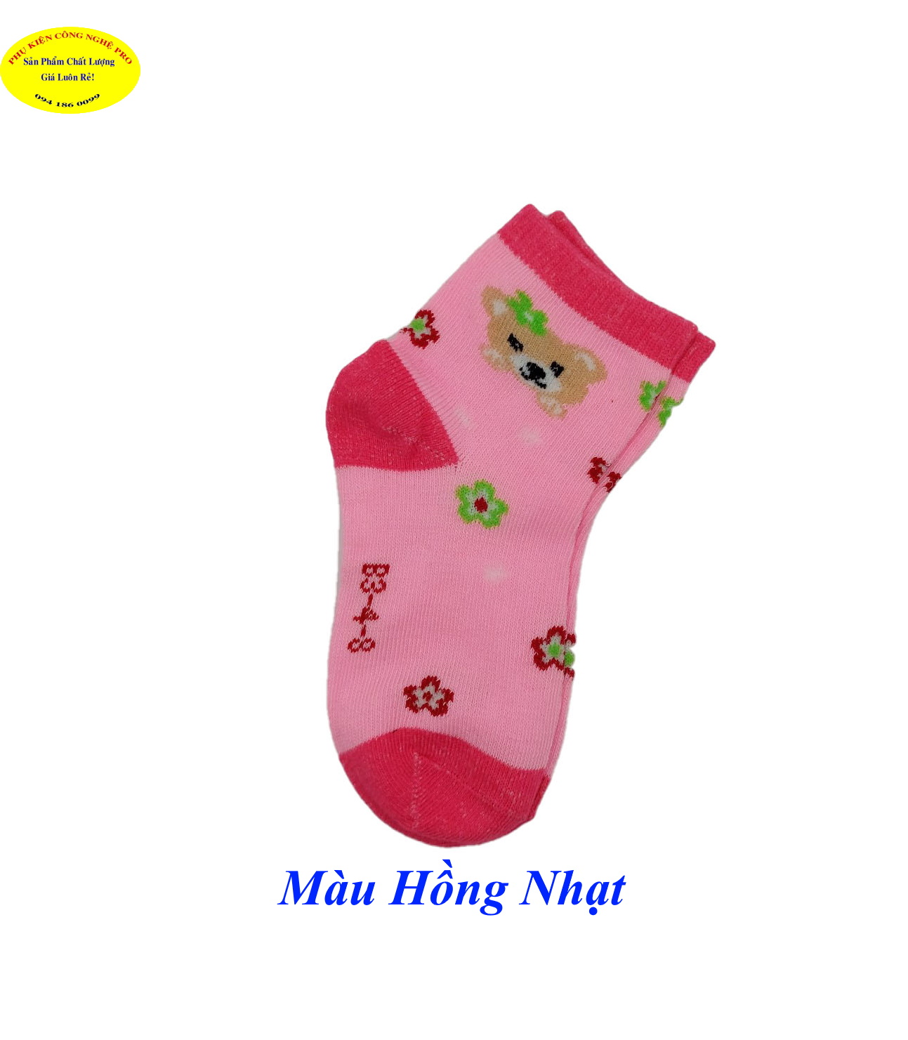 Tất Vớ cho trẻ từ 4 tuổi đến 8 tuổi In hình bất kỳ Chất liệu thun cotton co giãn, dày êm, Bảo vệ đôi chân