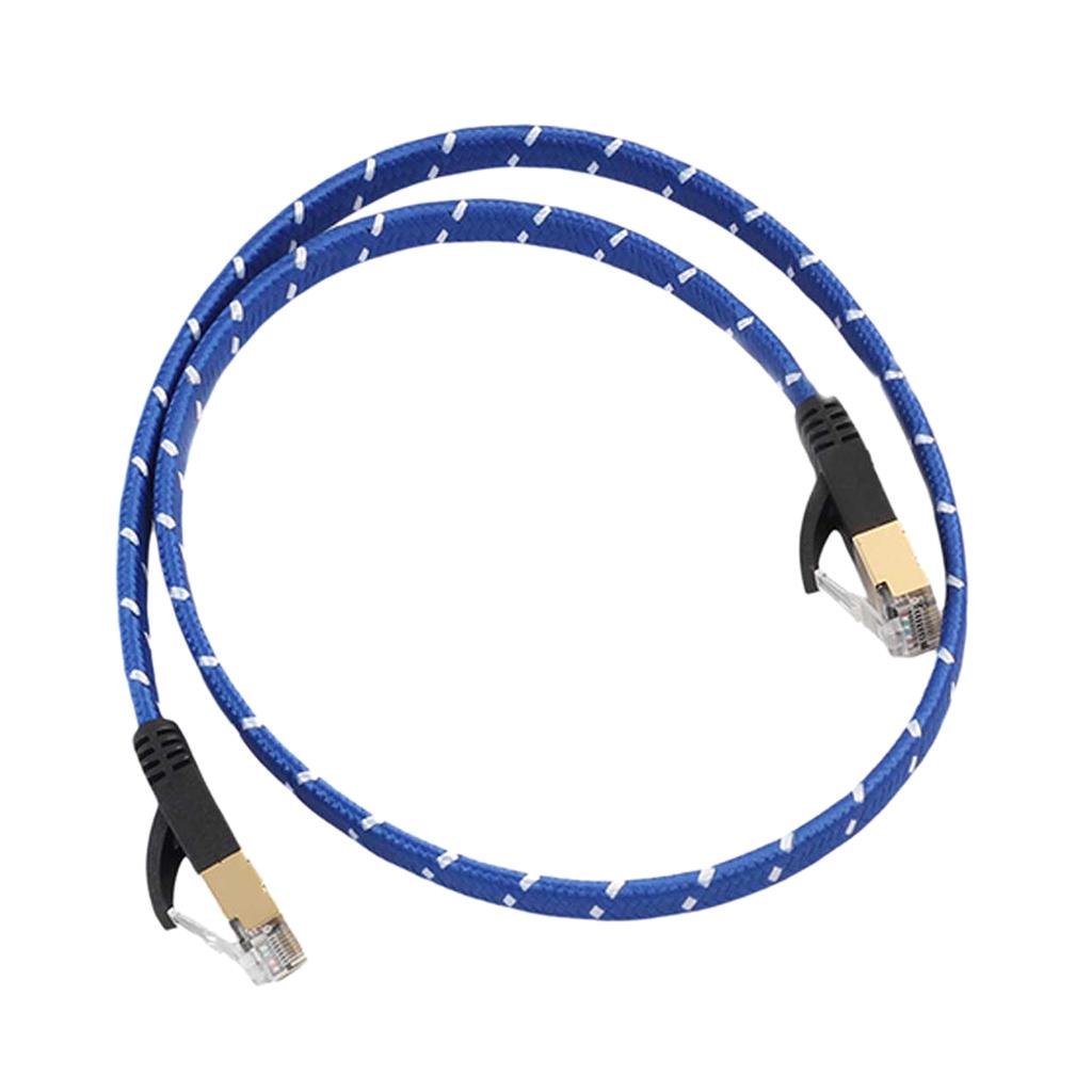 Ethernet Cable,CAT7 LAN Network Cable RJ45 High Speed Patch Cord Gold Plated Lead for Switch/Router/Modem/Patch Panel 1/1.8/3/5/8/10/15/20m