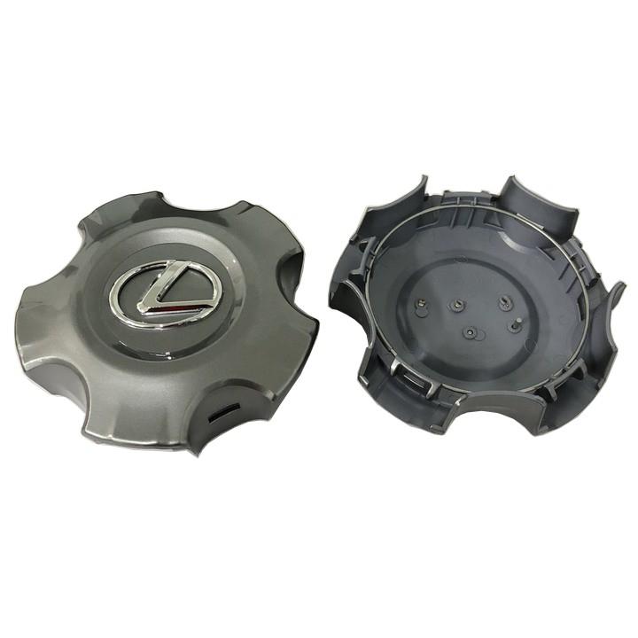 Logo chụp mâm, ốp lazang bánh xe ô tô Lexus 570 Đời từ 2009-2014 TY-129