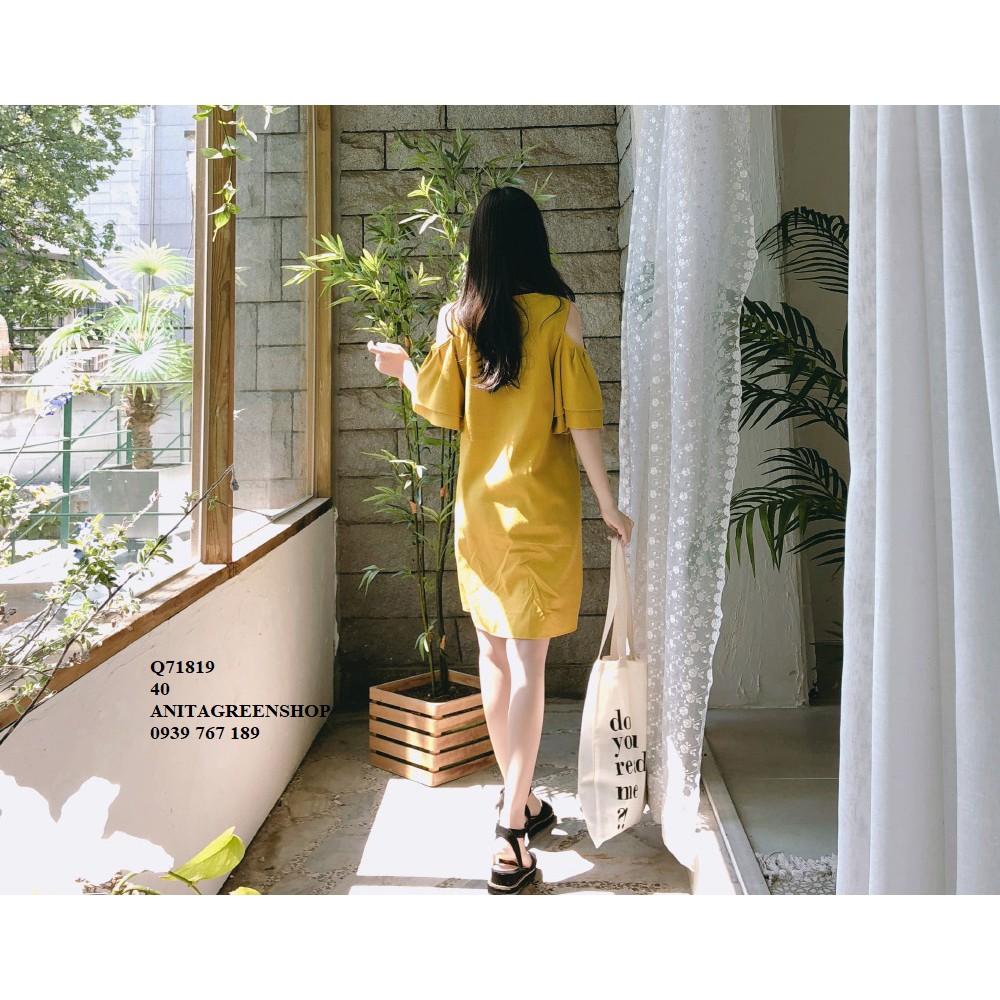 Q71819 ĐẦM SUÔNG KHOÉT VAI