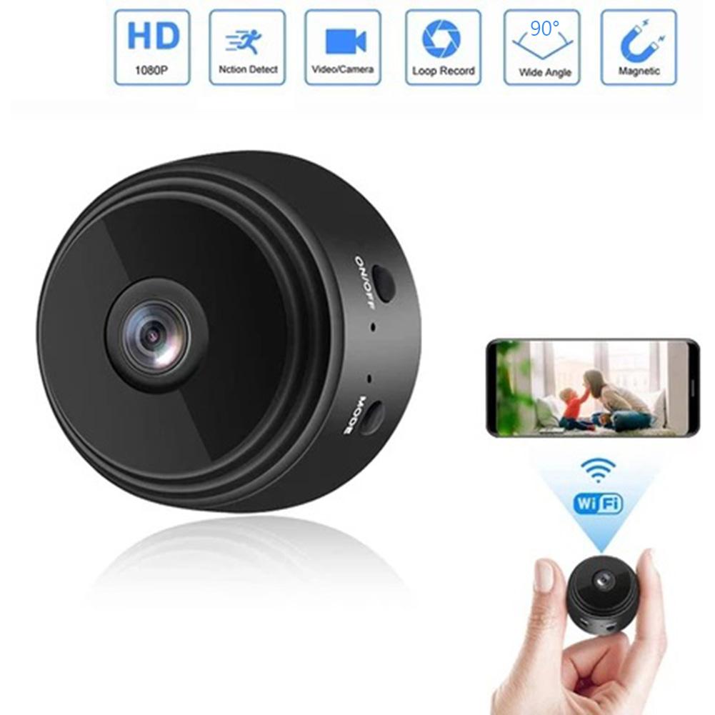 Camera Mini WiFi IP 1080P HD 30fps Cảm Biến Chuyển Động Camera Giám Sát Hồng Ngoại Máy Quay Đầu Ghi Hình Thể Thao DV Cho Trong Nhà Ngoài Trời Văn Phòng Tại Nhà