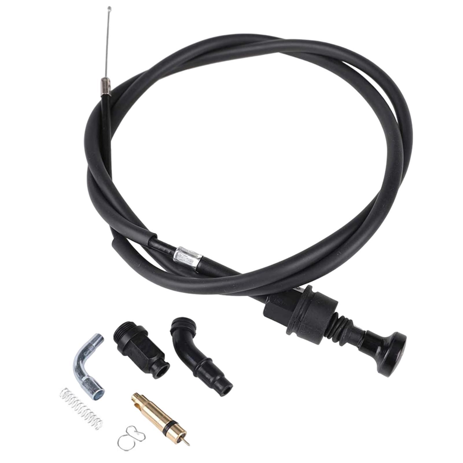 Choke Cable & Starter Valve Plunger Kit Carburetor Carb Repair Kit Fit for Honda Rancher 350