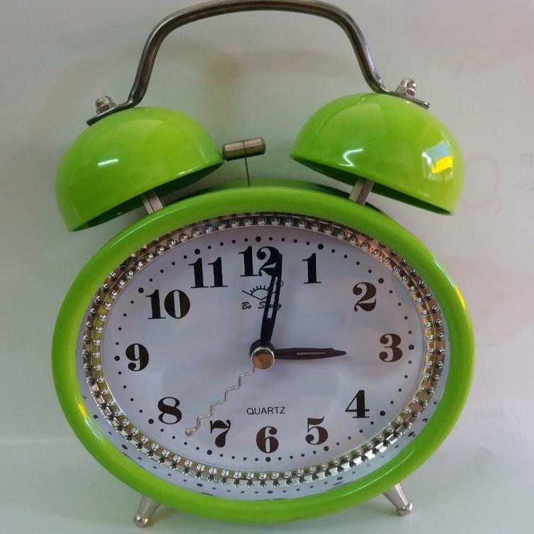 ĐỒNG HỒ ĐỂ BÀNĐỒNG HỒ QUARTZ NHIỀU MÀU CÓ CHUÔNG REO BÁO THỨC CAO CẤP THIẾT KẾ SANG TRỌNG