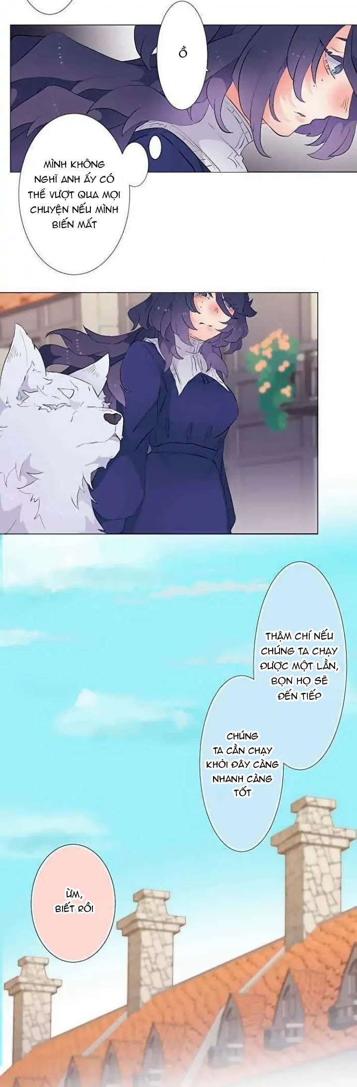 cô gái bị truy đuổi và chàng ma cà rồng chapter 19.1 9