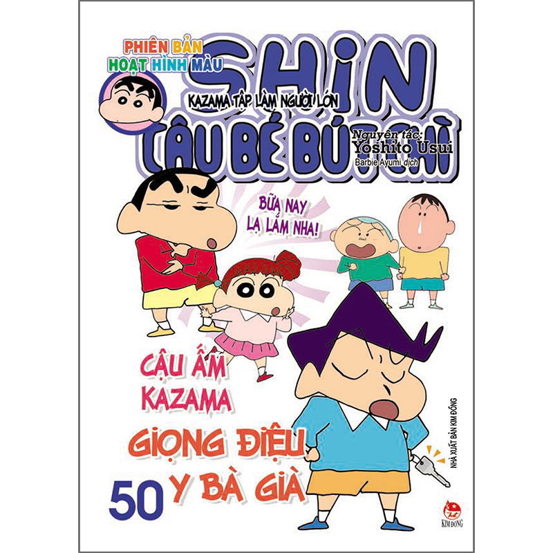 Shin Cậu Bé Bút Chì Phiên Bản Hoạt Hình Màu Tập 50: Kazama Tập Làm Người Lớn