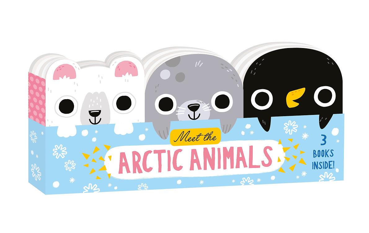 Meet The Arctic Animals - Mini Board Book Set