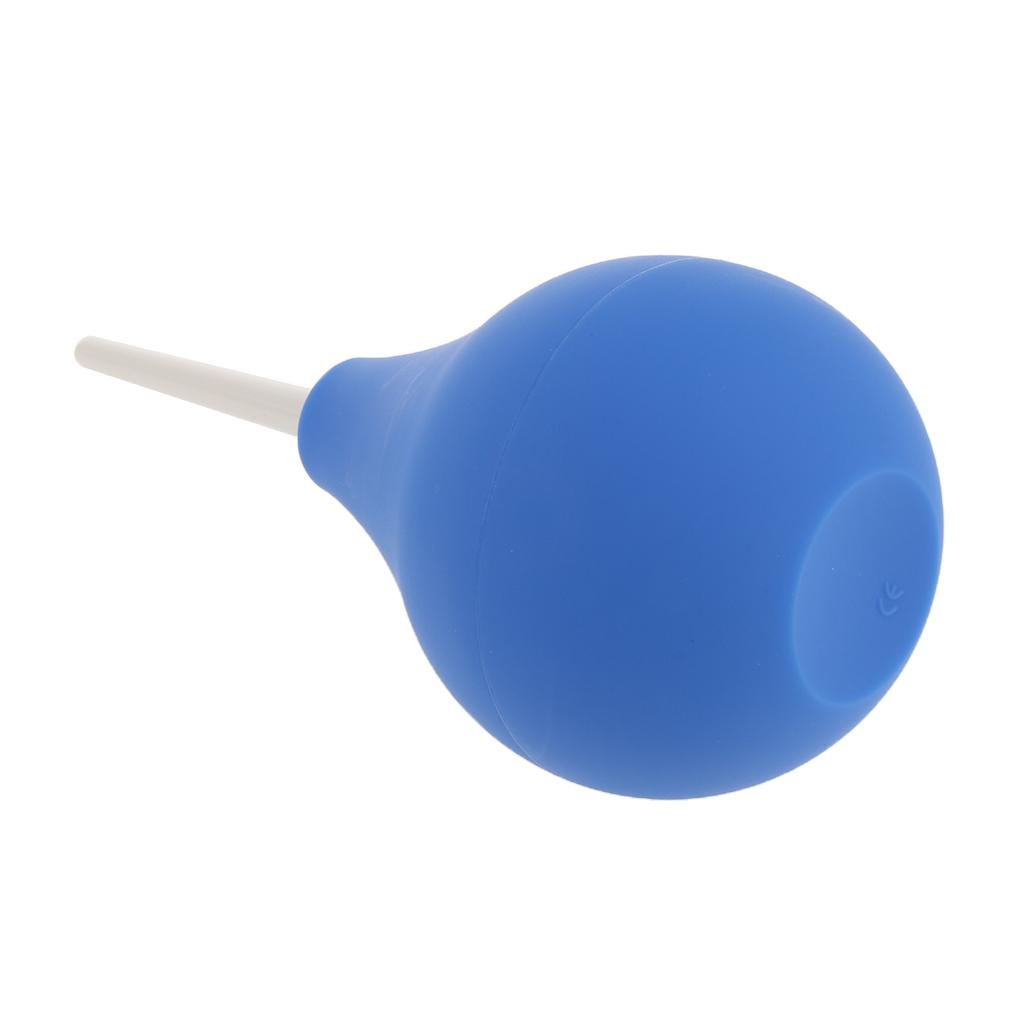 224ml Blue Enema Bulb Cleaning Anal Washing Silicone Douche Cleaning Tool