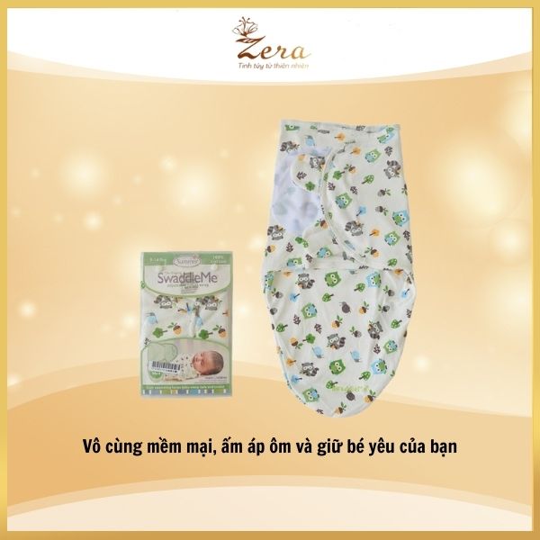 Ủ Kén Cotton Cho Bé Sơ Sinh Zera