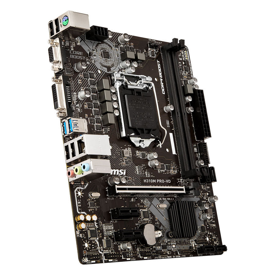 Bo Mạch Chủ Mainboard MSI H310M PRO-VD Socket 1151 - Hàng Chính Hãng