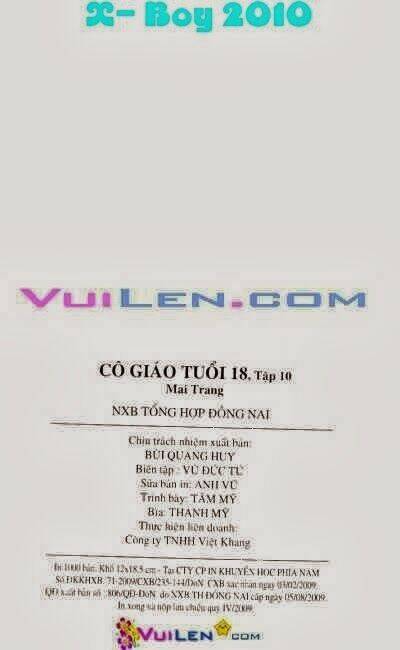 cô giáo tuổi 18 chapter 10 159