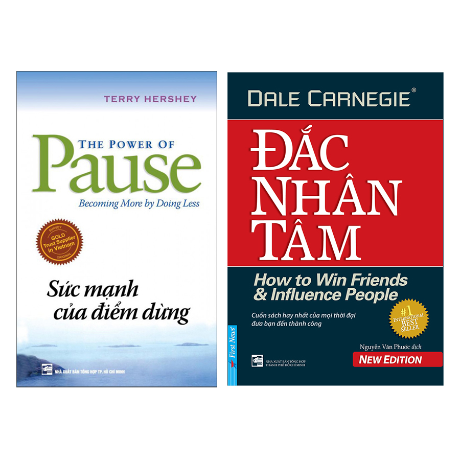 Combo Sức Mạnh Của Điểm Dừng  + Đắc Nhân Tâm