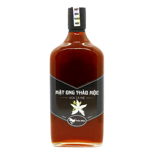 Mật Ong Hoa Cà Phê Thảo Mộc (Chai 600ml)