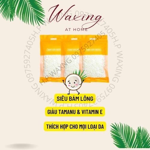 [Tặng Kèm Que Gỗ] Sáp Wax Lông Nóng Hương Thơm Dừa,Kẹo Ngọt,Siêu Bám Lông