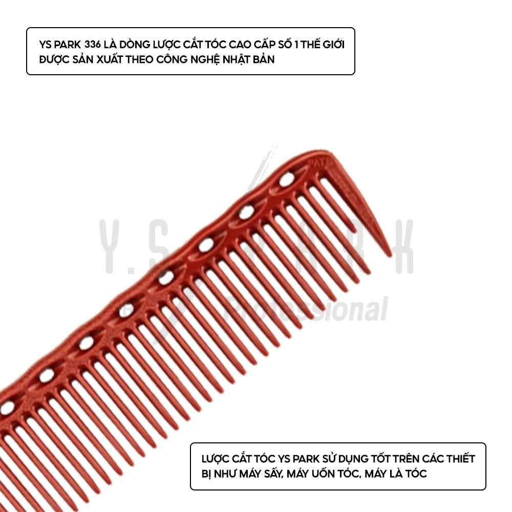 Lược cắt tóc Nhật Bản YS PARK cho tóc ngắn đến dài chịu nhiệt và hóa chất YS-336 hàng chính hãng