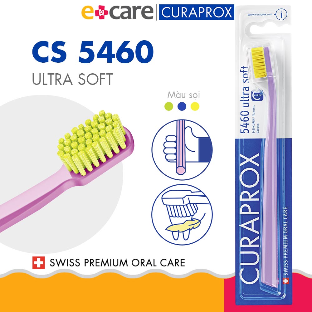 Bàn chải răng siêu mềm CURAPROX CS 5460 Ultra Soft
