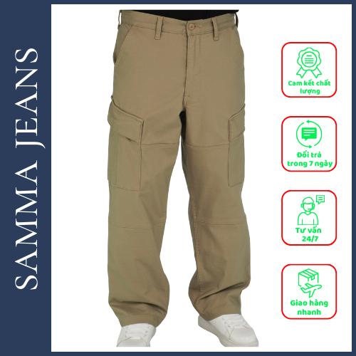 Quần Jean TÚI ĐÙI NAM Q11 KaKi, Quần bò Nam Ôm Đứng, Lịch Sự, Trẻ Trung | Samma Jeans.