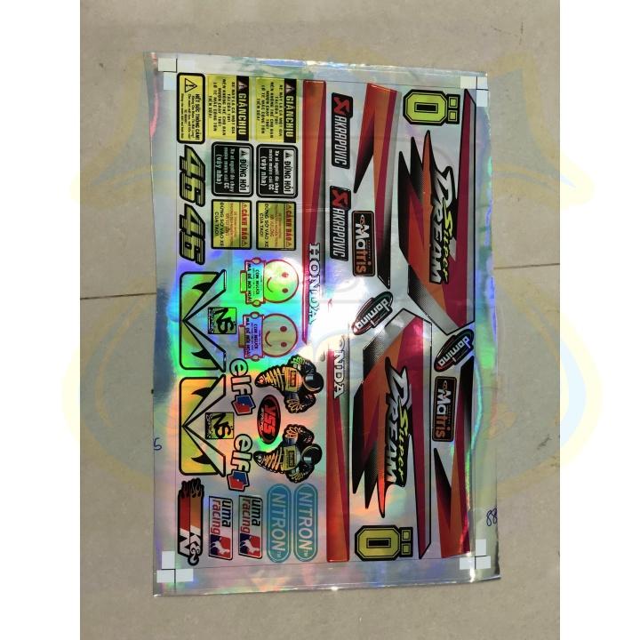 Tem rời dành cho SUPER DREAM CROM TITAN 7 MÀU