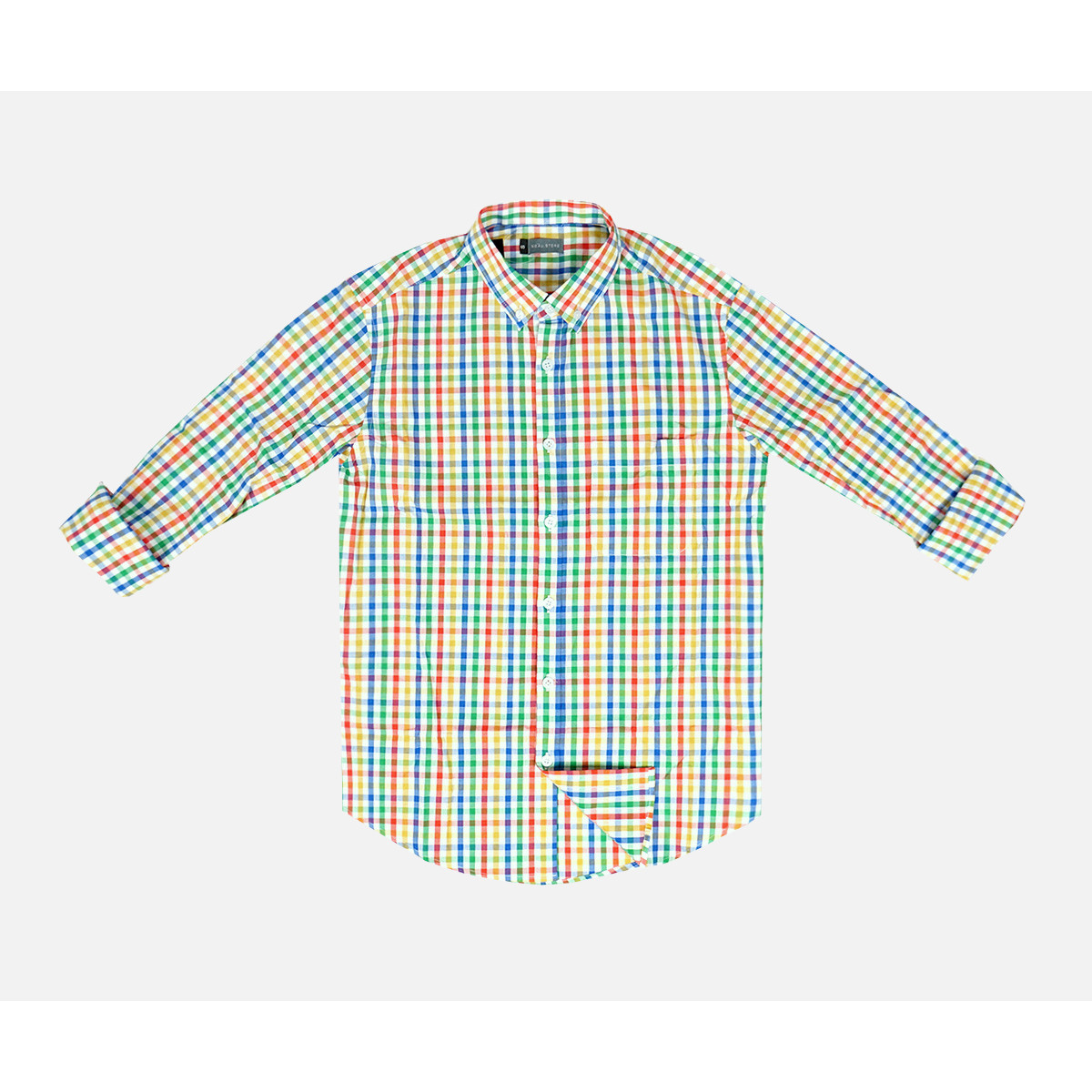 Sơ mi caro nhí chất cotton mềm, mịn, thoáng mát, lịch sự gọn gàng