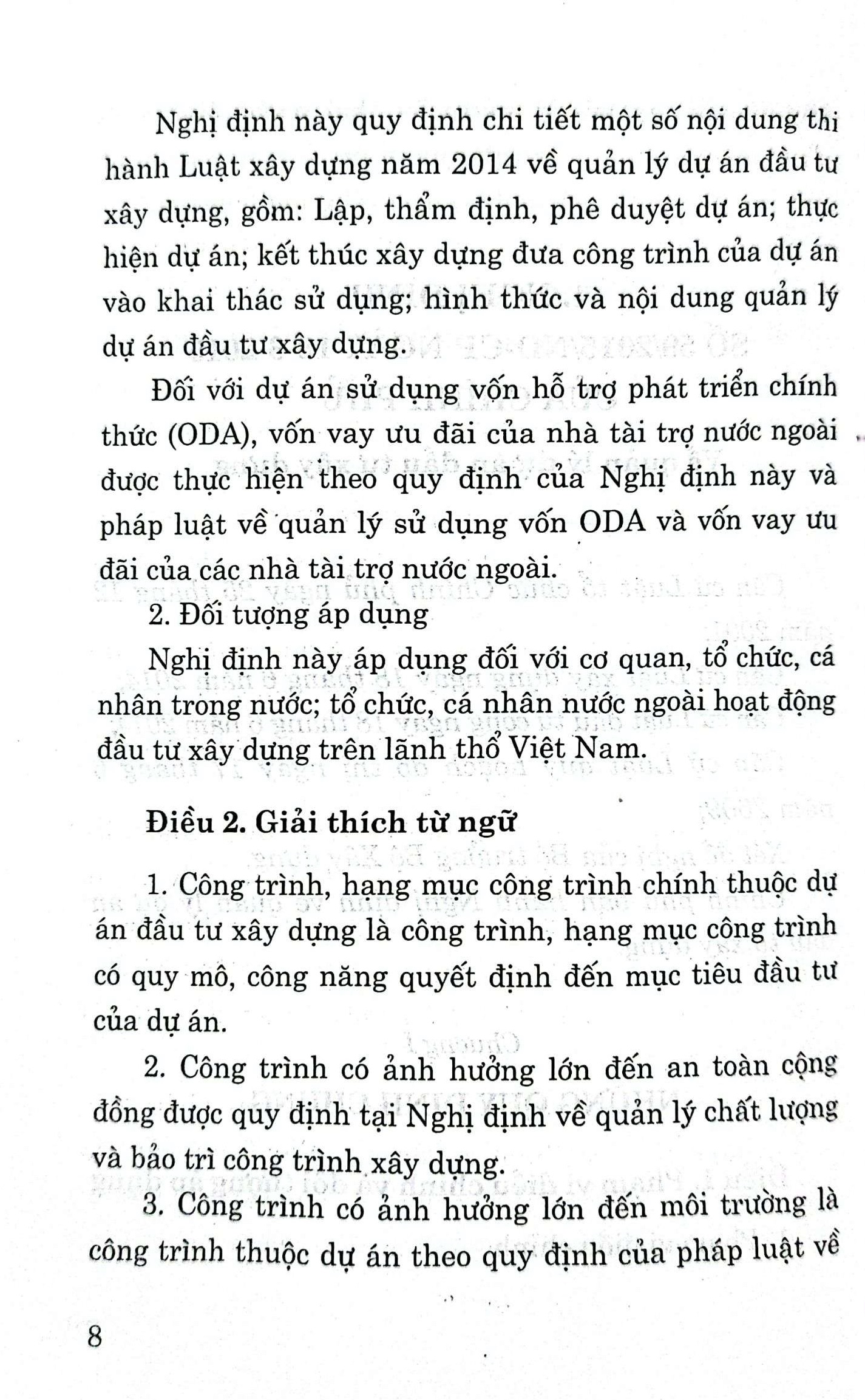 Quy định pháp luật về quản lý dự án đầu tư xây dựng và cấp phép xây dựng