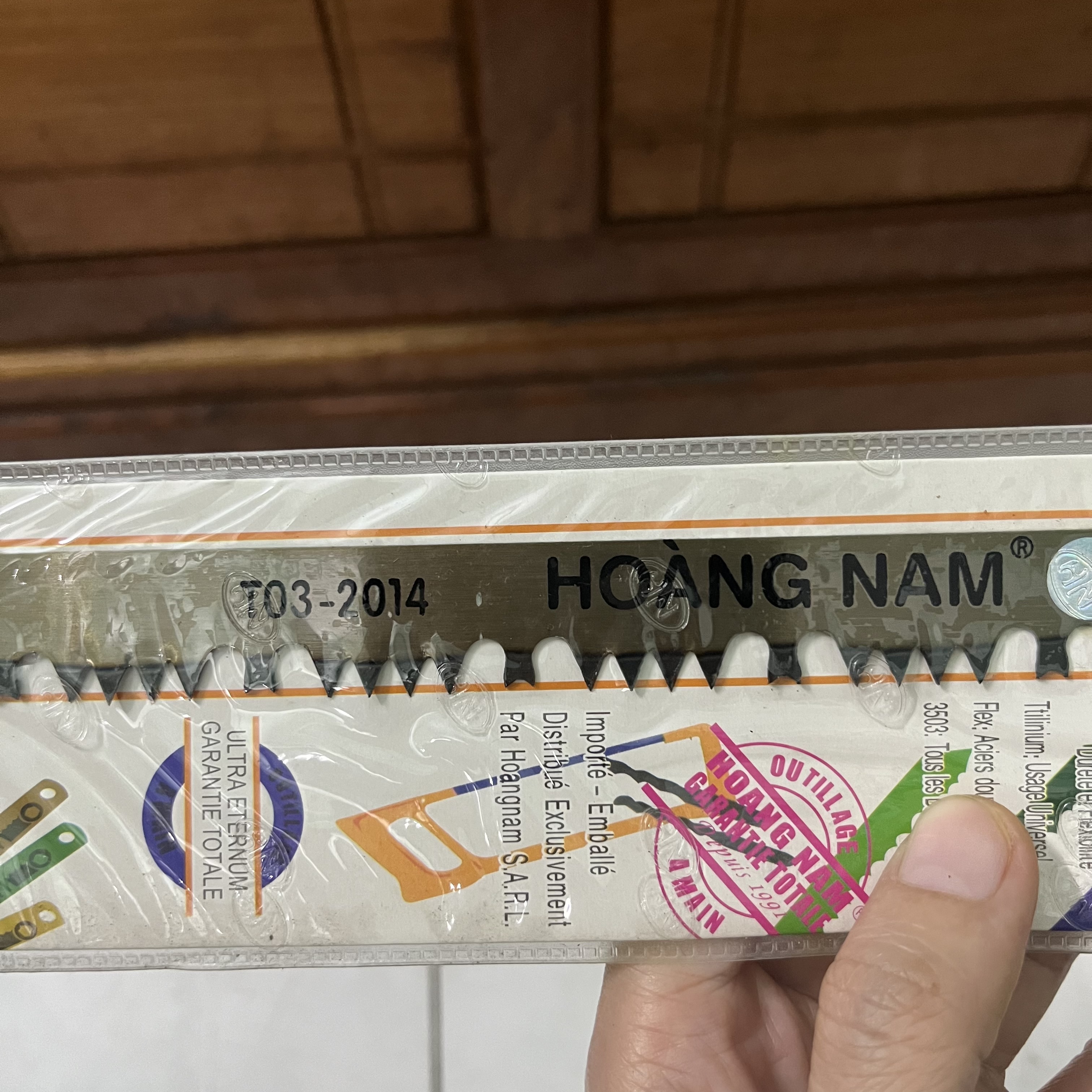 Lưỡi cưa gỗ răng thưa chiều dài 31.5cm gắn cho khung cưa lọng