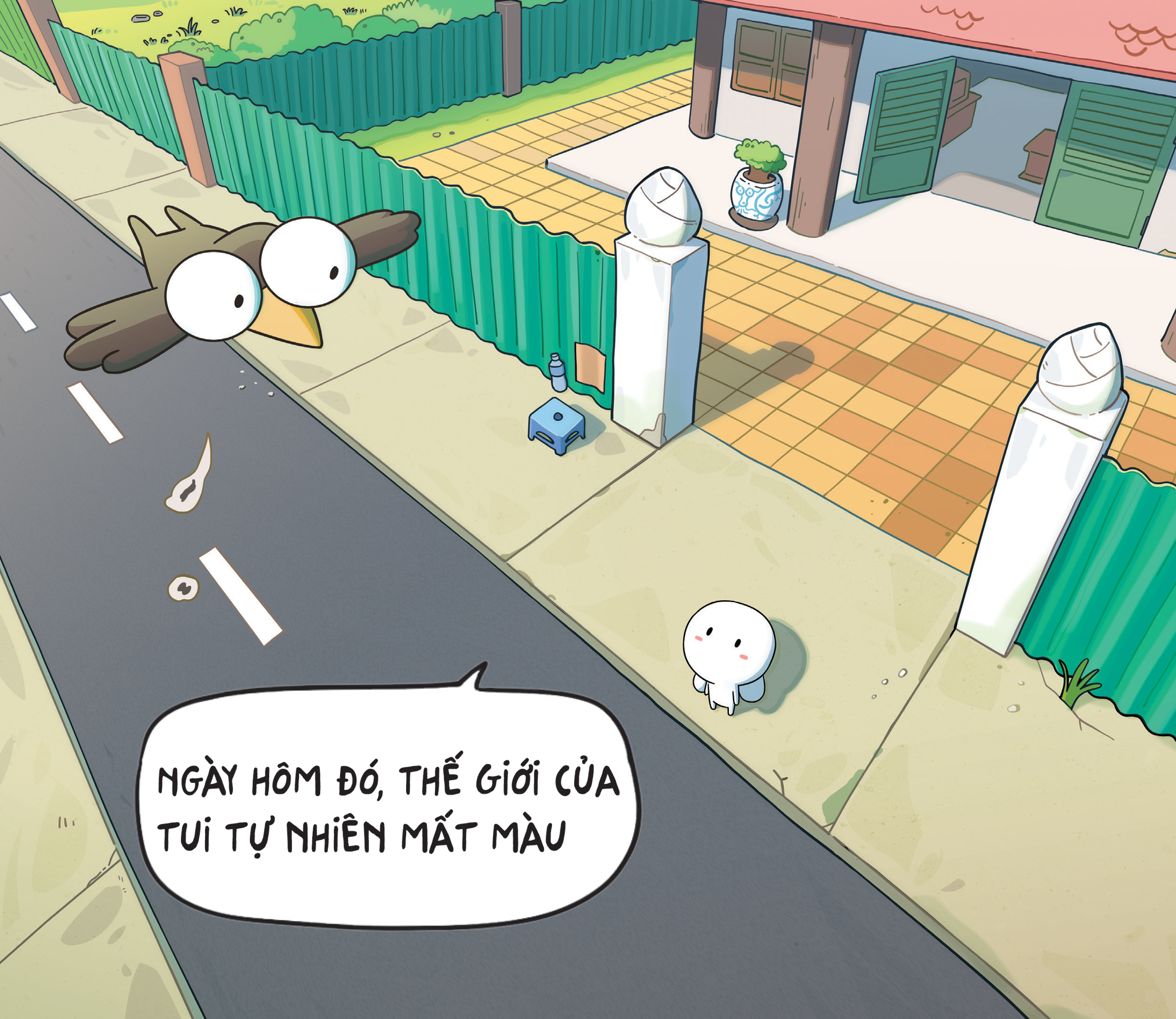 Sách tô màu: Thỏ Bảy Màu Trong Thế Giới Bay Màu - Huỳnh Thái Ngọc